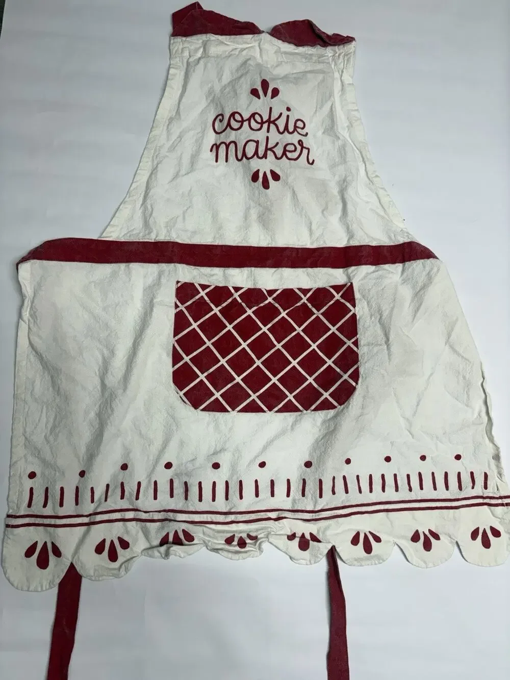 Mom & Daughter Matching Christmas Baking Apron Set Cookie Maker Cookie Taster